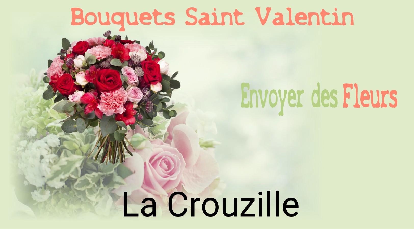 Roses de Saint-Valentin livrées à La Crouzille